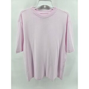 Island Eddie's Crewneck T-Shirt Pink 100% Cotton